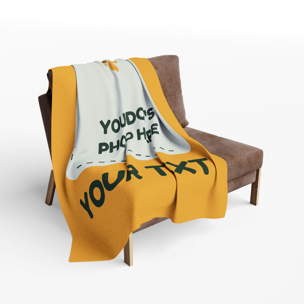 Build Your Own Blanket – Your Dog's Photo & Text
