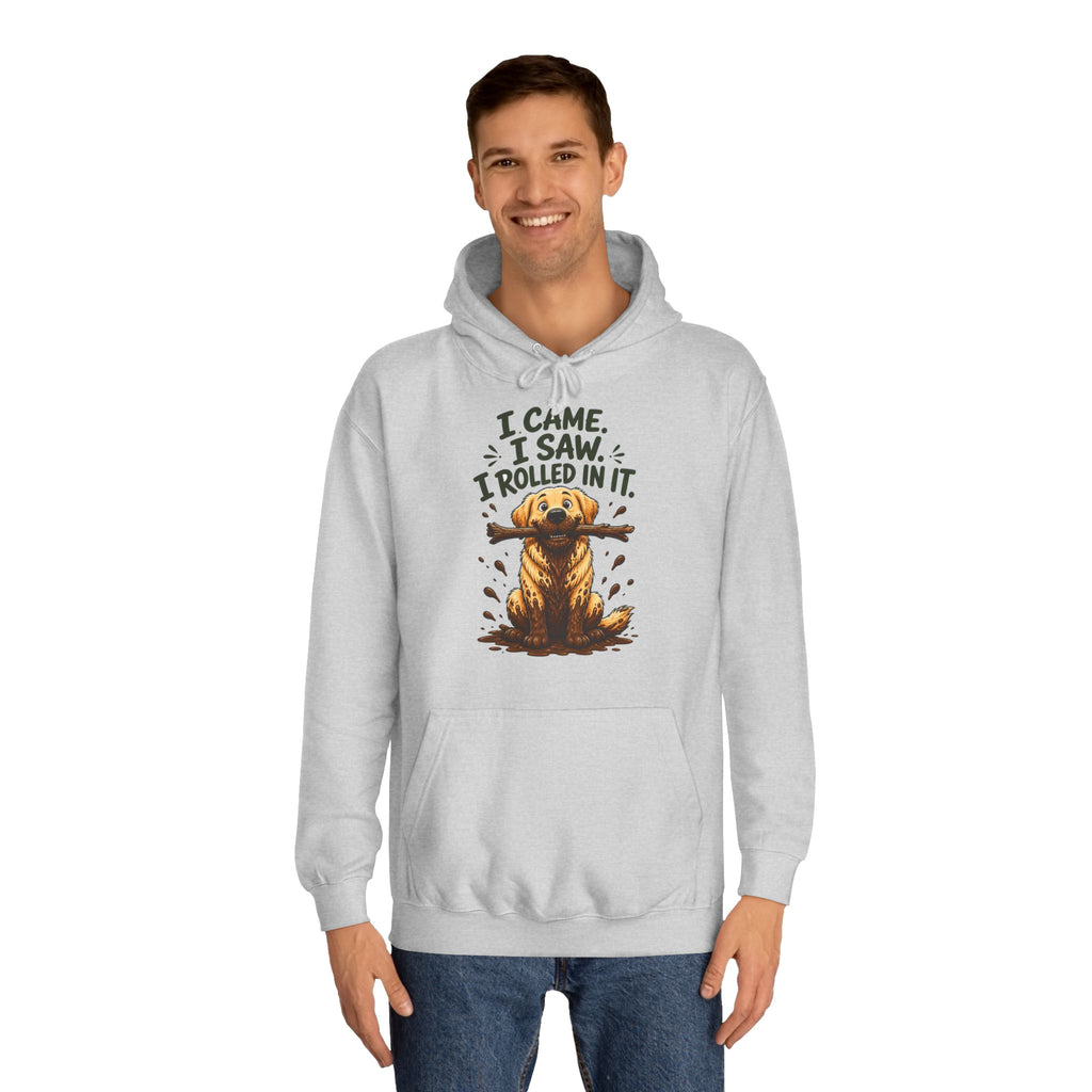 I Came, I Saw, I Rolled In It Labrador Hoodie – Personalised