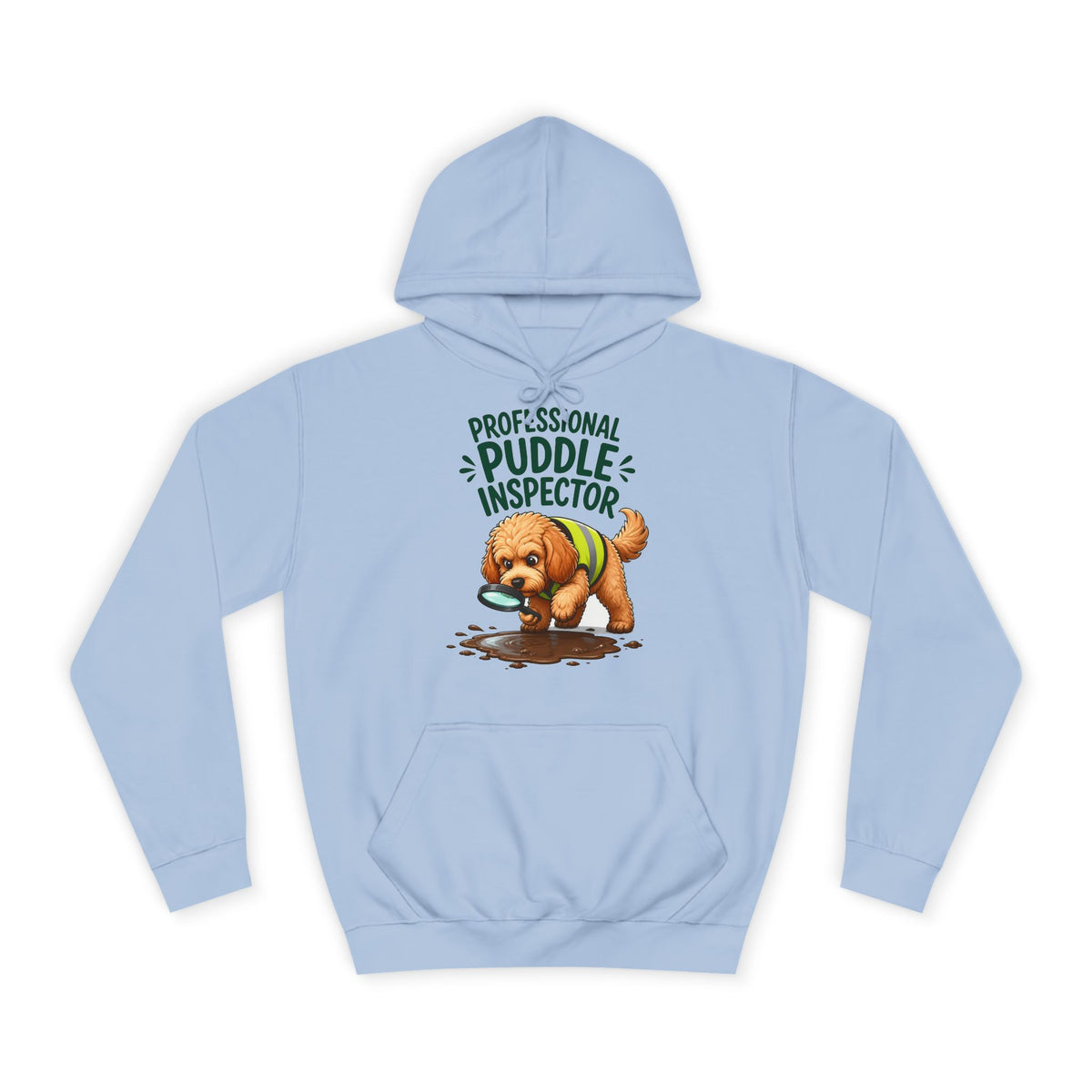 Professional Puddle Inspector Cockapoo Hoodie – Personalised