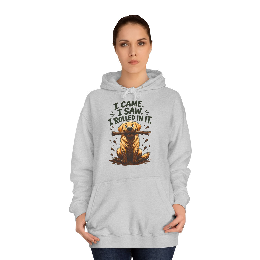 I Came, I Saw, I Rolled In It Labrador Hoodie – Personalised