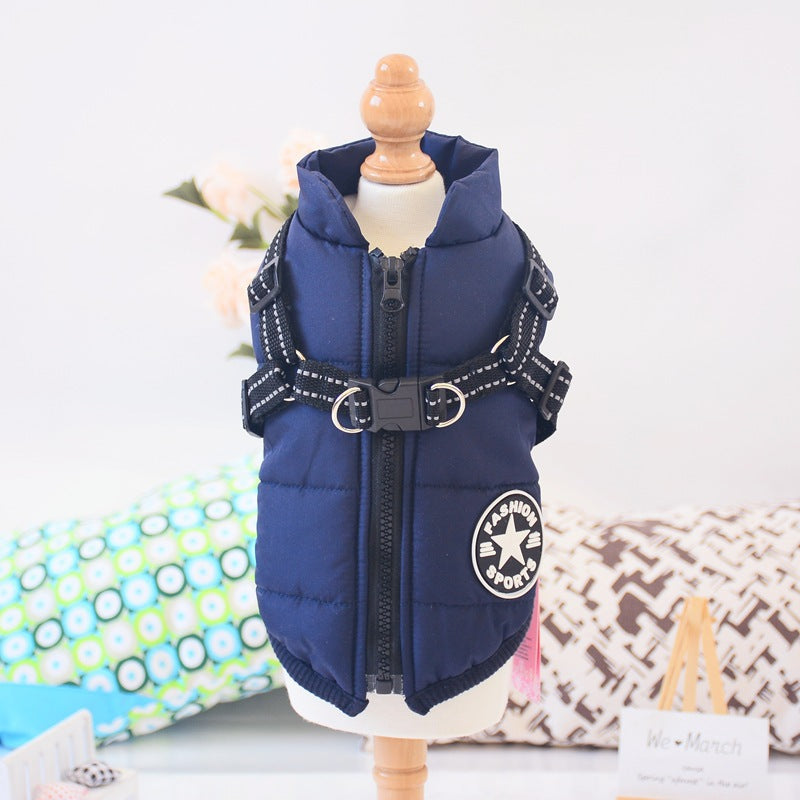 The Winter Gilet in navy