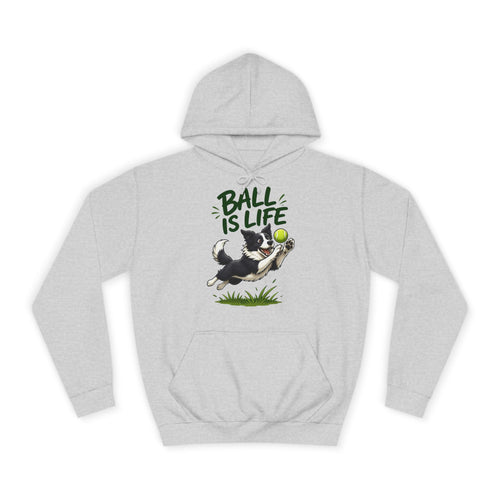 Ball Is Life Border Collie Hoodie – Personalised