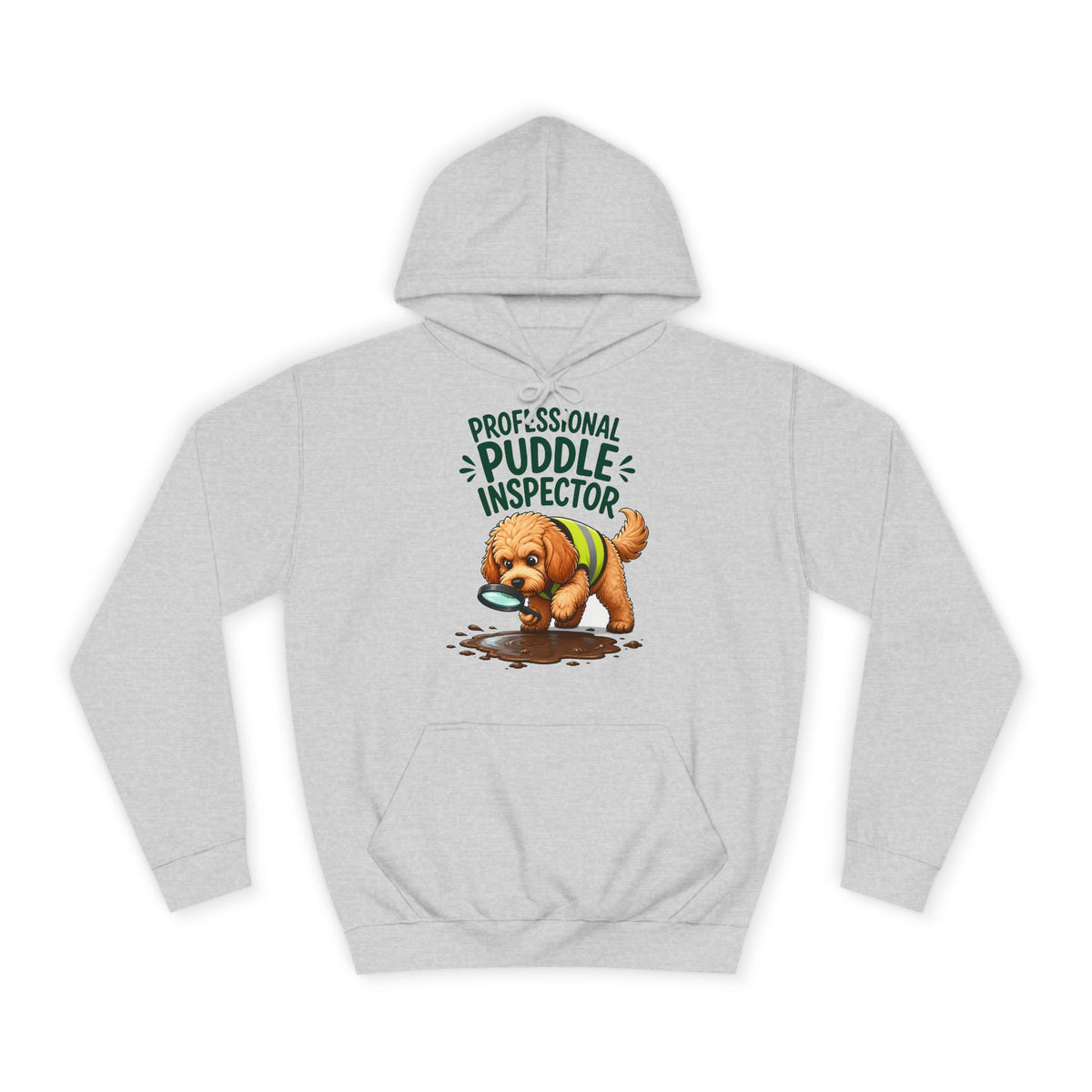 Professional Puddle Inspector Cockapoo Hoodie – Personalised