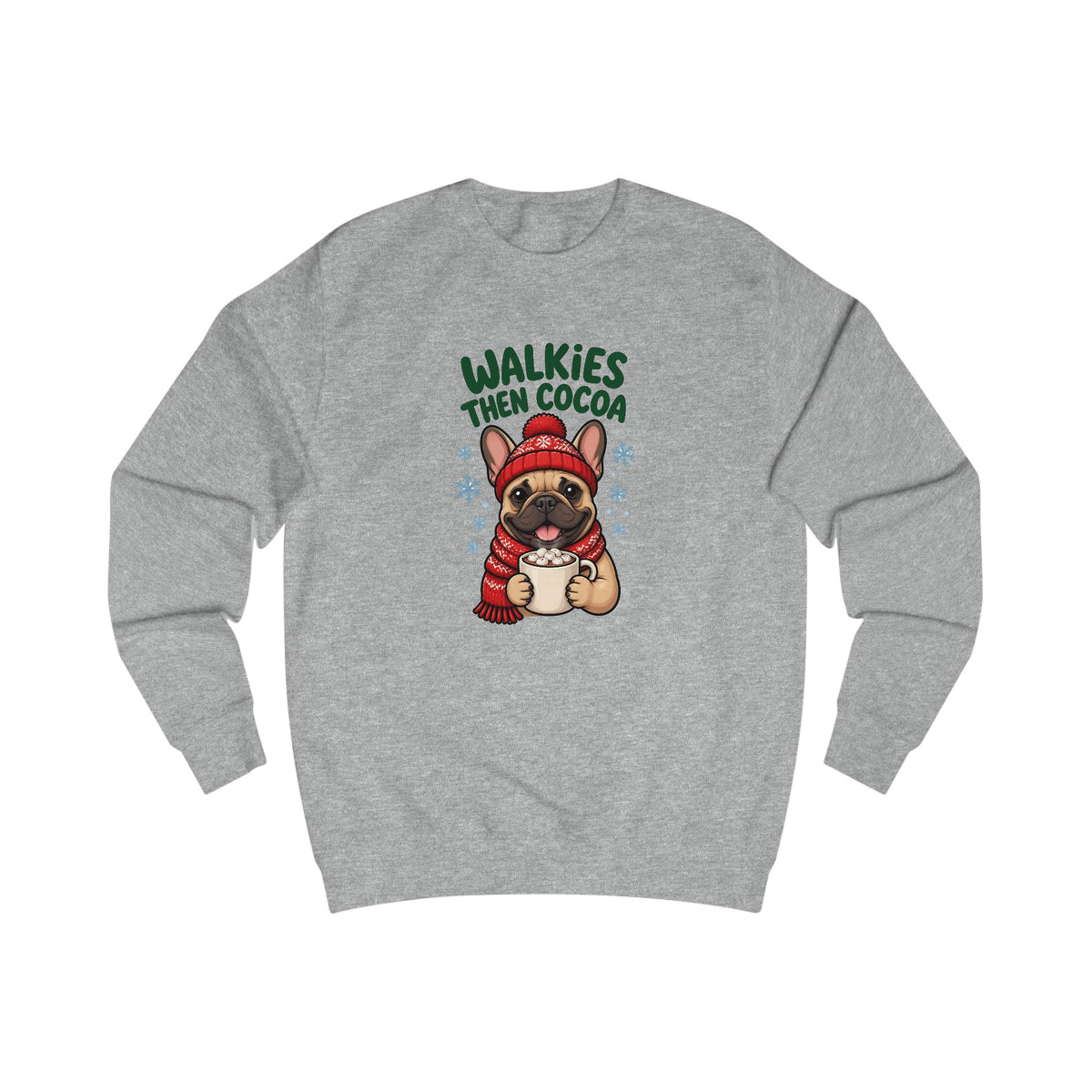 Walkies Then Cocoa French Bulldog Sweatshirt – Personalised