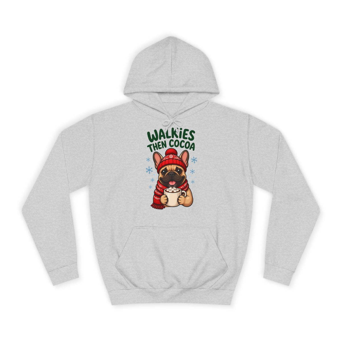 Walkies Then Cocoa French Bulldog Hoodie – Personalised