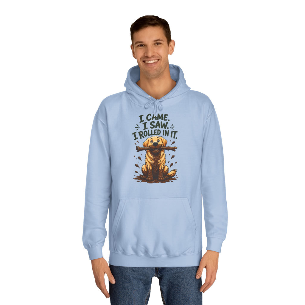 I Came, I Saw, I Rolled In It Labrador Hoodie – Personalised