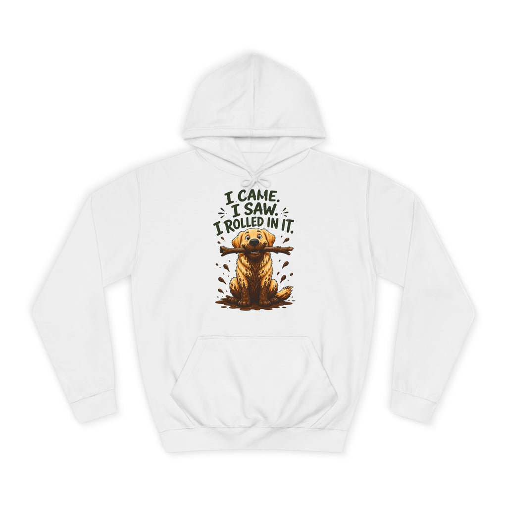 I Came, I Saw, I Rolled In It Labrador Hoodie – Personalised