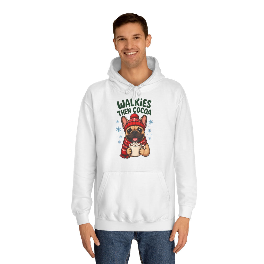 Walkies Then Cocoa French Bulldog Hoodie – Personalised