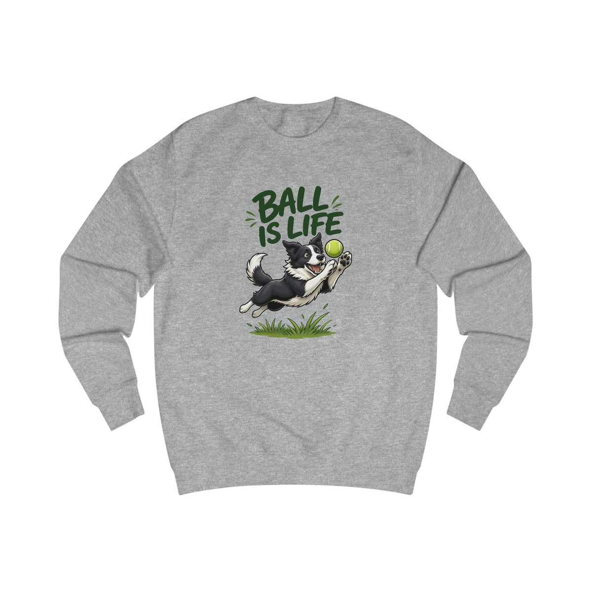 Ball Is Life Border Collie Sweatshirt – Personalised