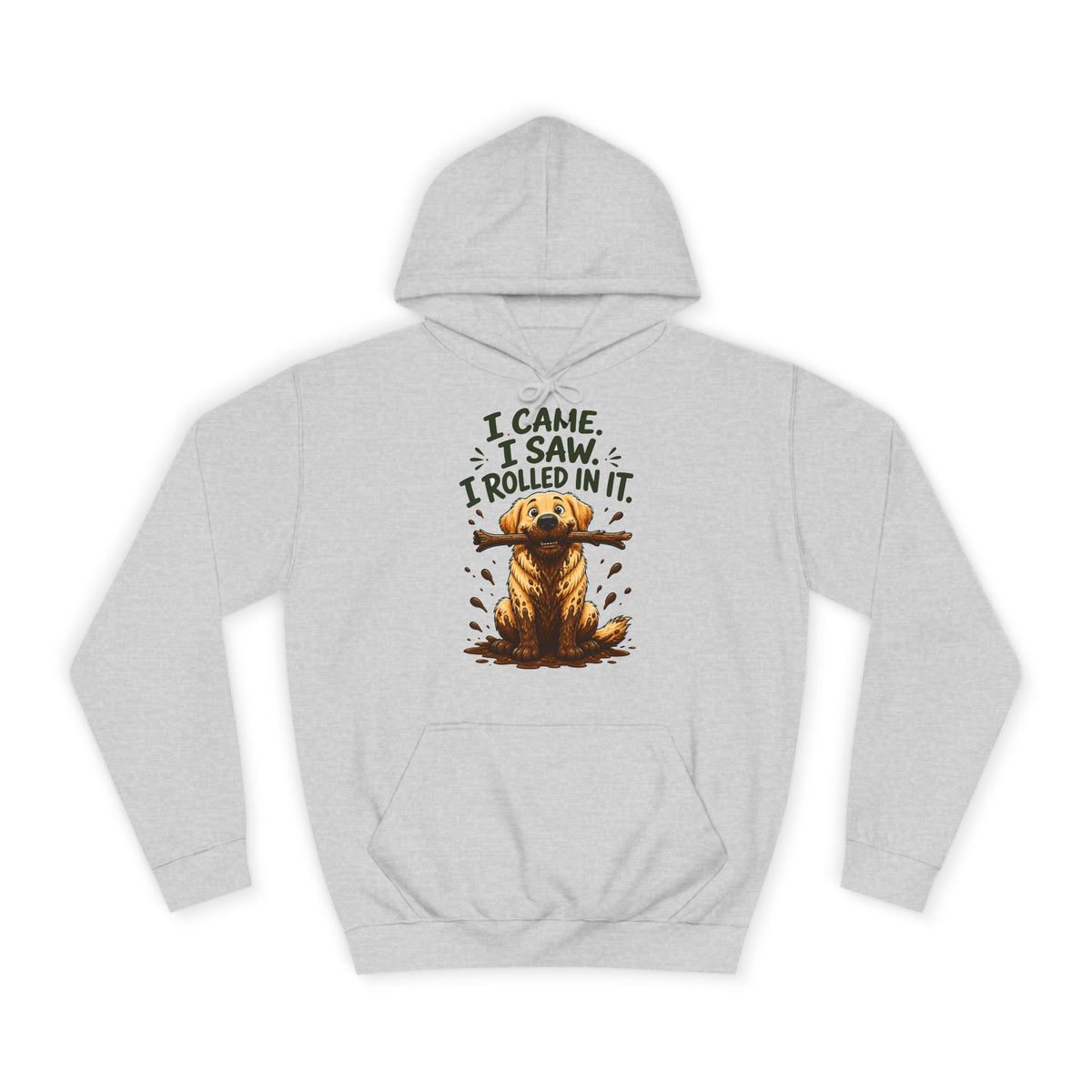 I Came, I Saw, I Rolled In It Labrador Hoodie – Personalised