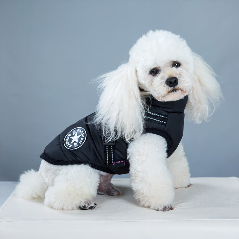 The Winter Gilet in black