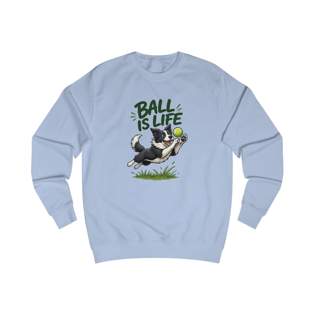 Ball Is Life Border Collie Sweatshirt – Personalised
