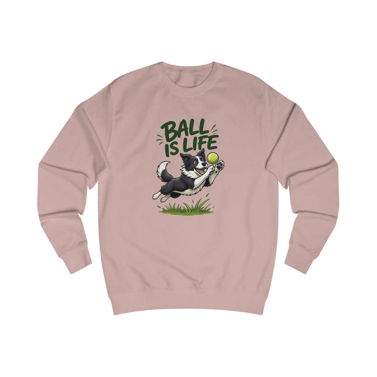 Ball Is Life Border Collie Sweatshirt – Personalised