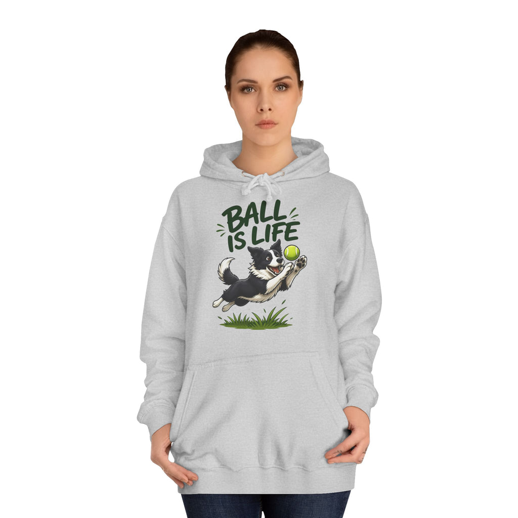 Ball Is Life Border Collie Hoodie – Personalised