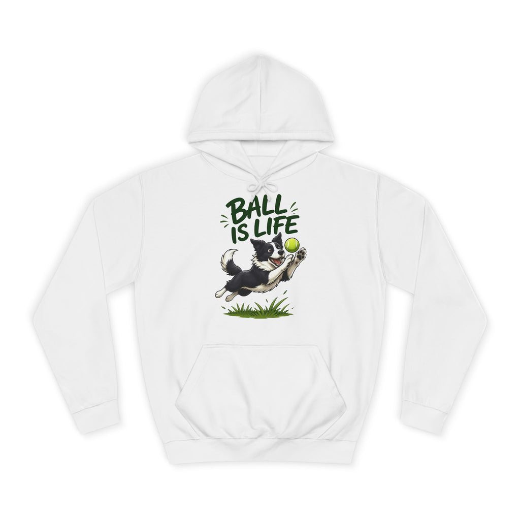 Ball Is Life Border Collie Hoodie – Personalised