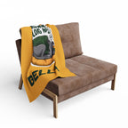 Fast Walks Long Naps Greyhound Blanket – Personalised