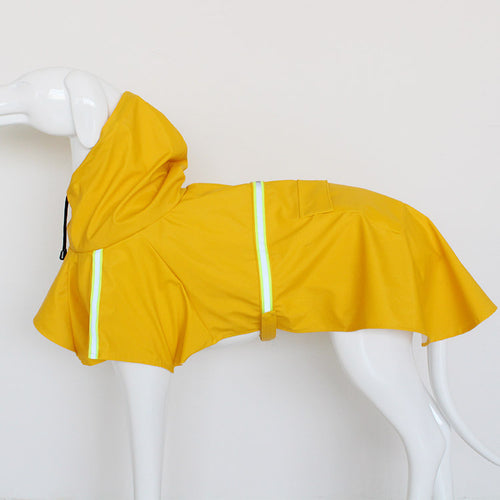 The Reflective Raincoat in Hi-Vis Yellow