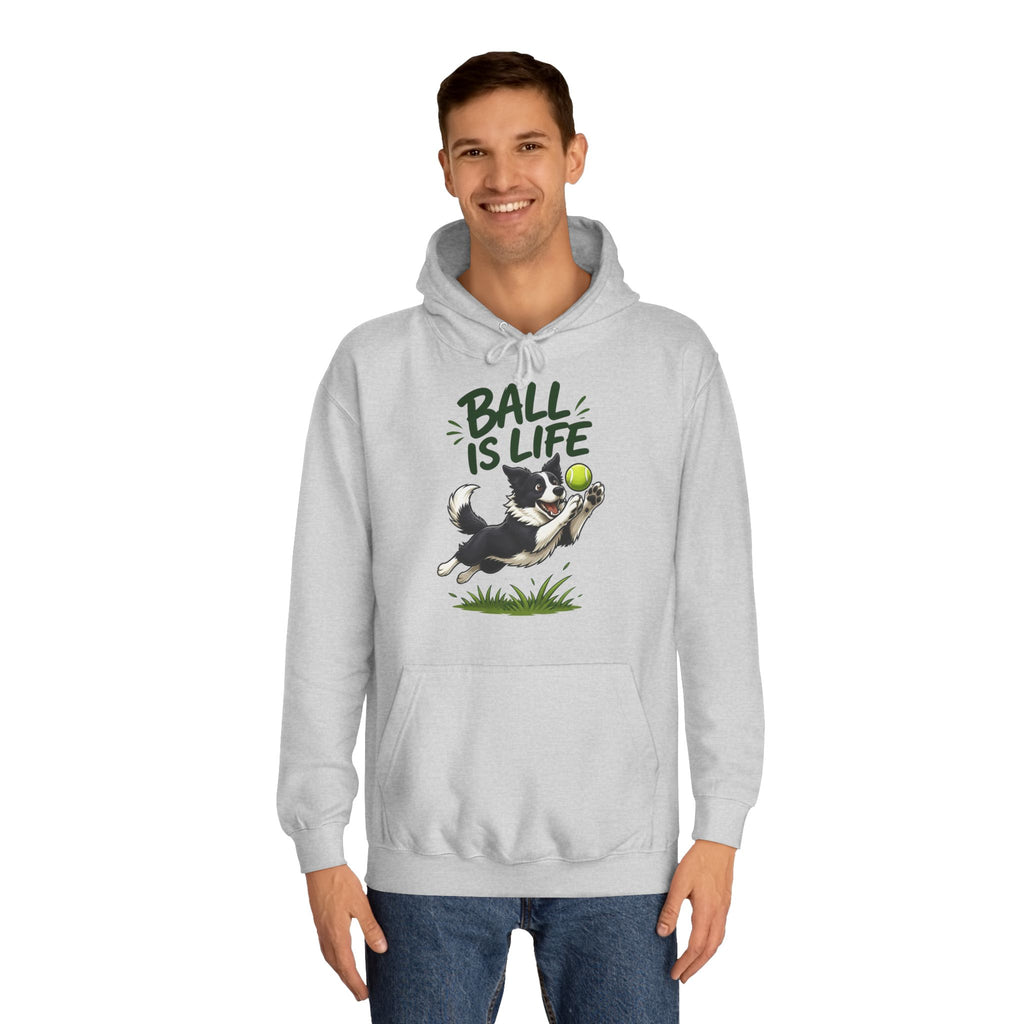 Ball Is Life Border Collie Hoodie – Personalised