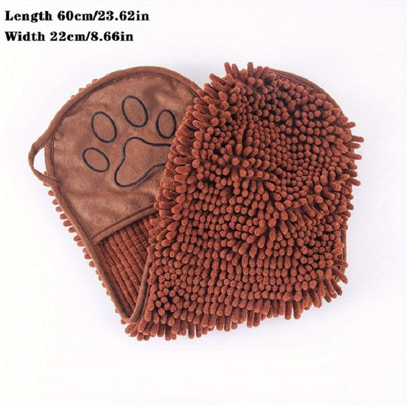 The Mitt Towel in Coffee