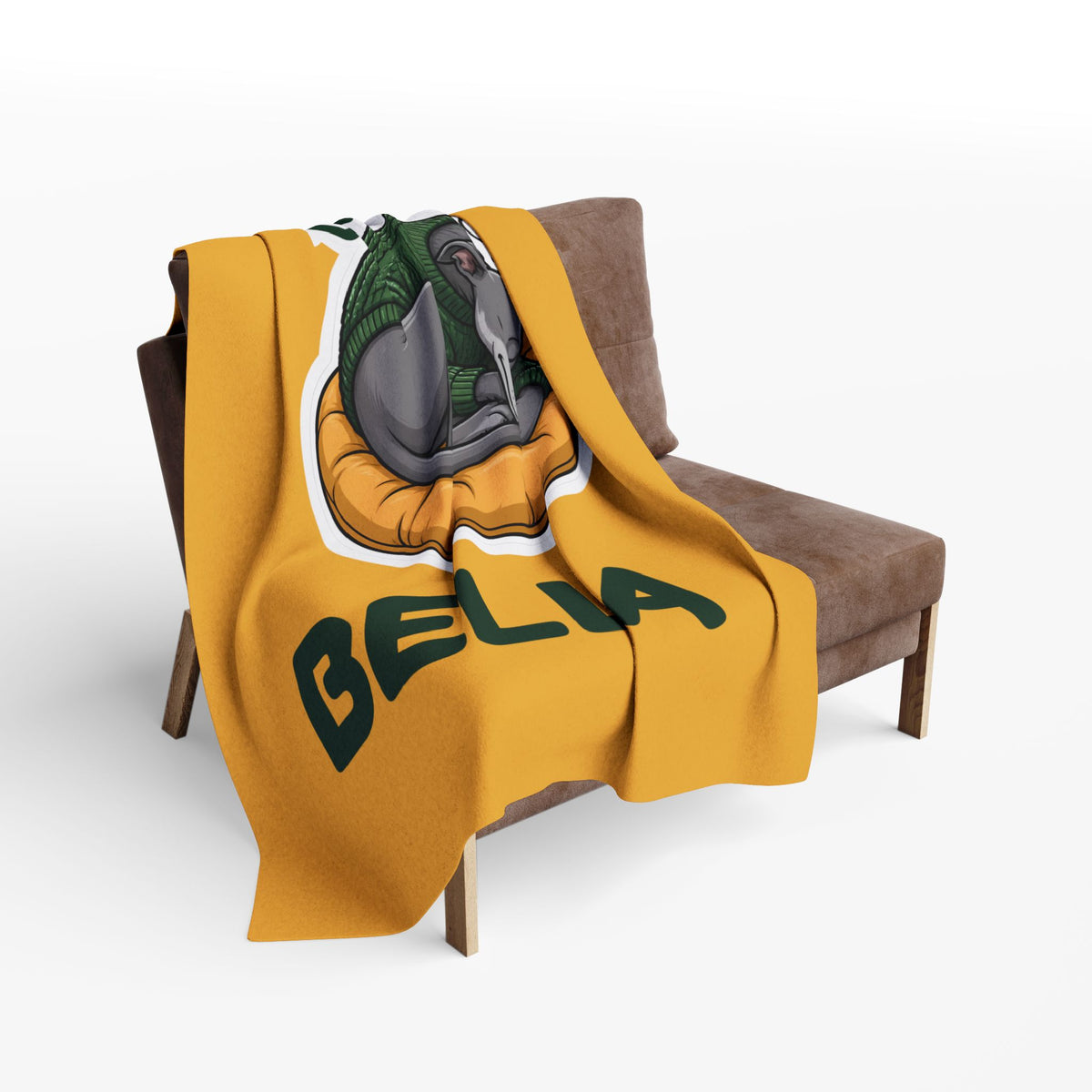 Fast Walks Long Naps Greyhound Blanket – Personalised