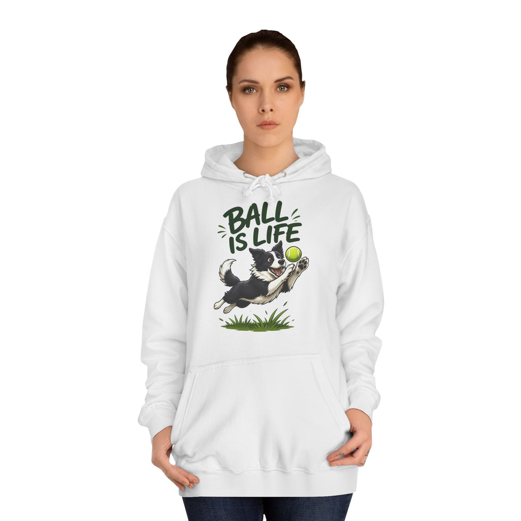 Ball Is Life Border Collie Hoodie – Personalised