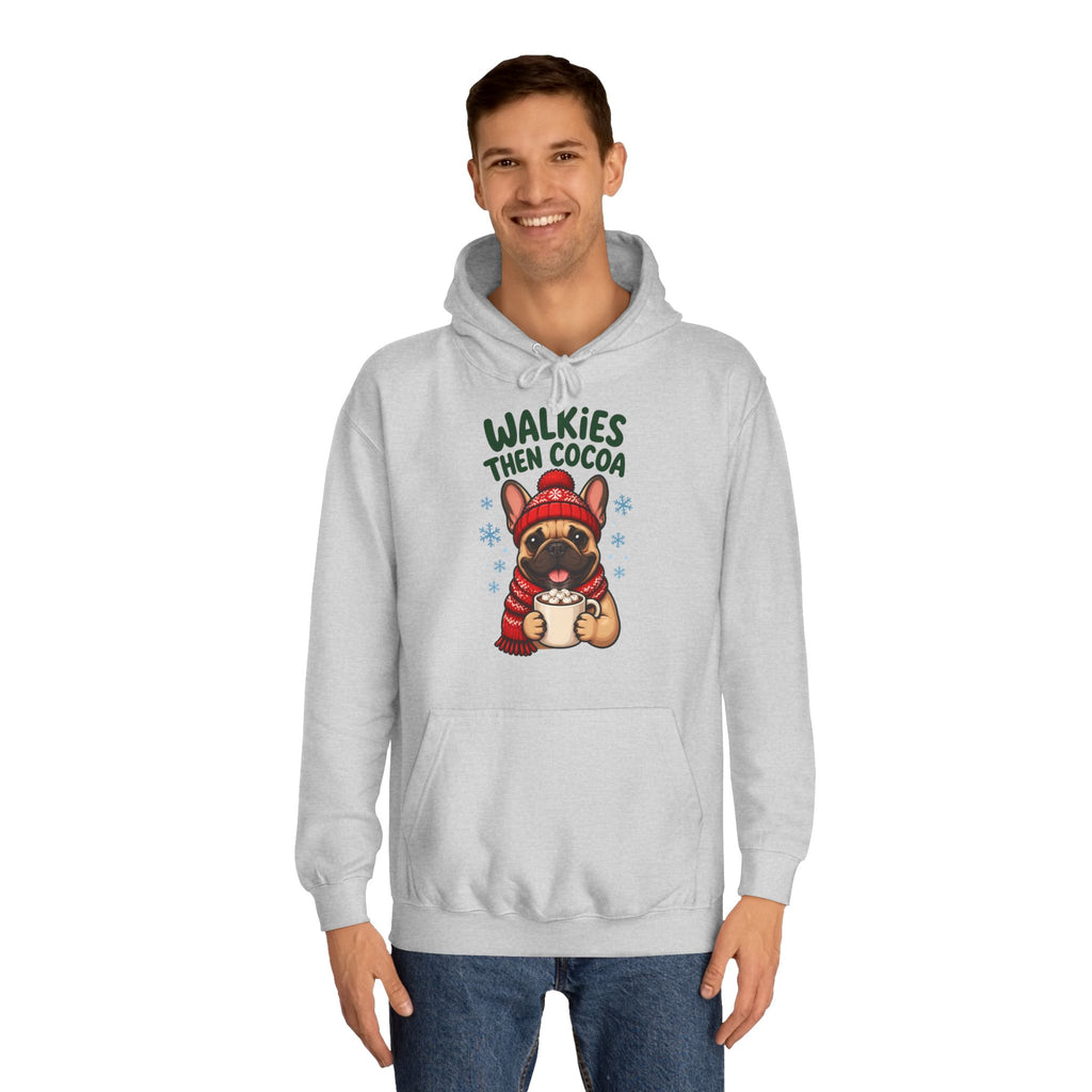 Walkies Then Cocoa French Bulldog Hoodie – Personalised