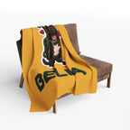 Smiles Per Mile Staffie Blanket – Personalised
