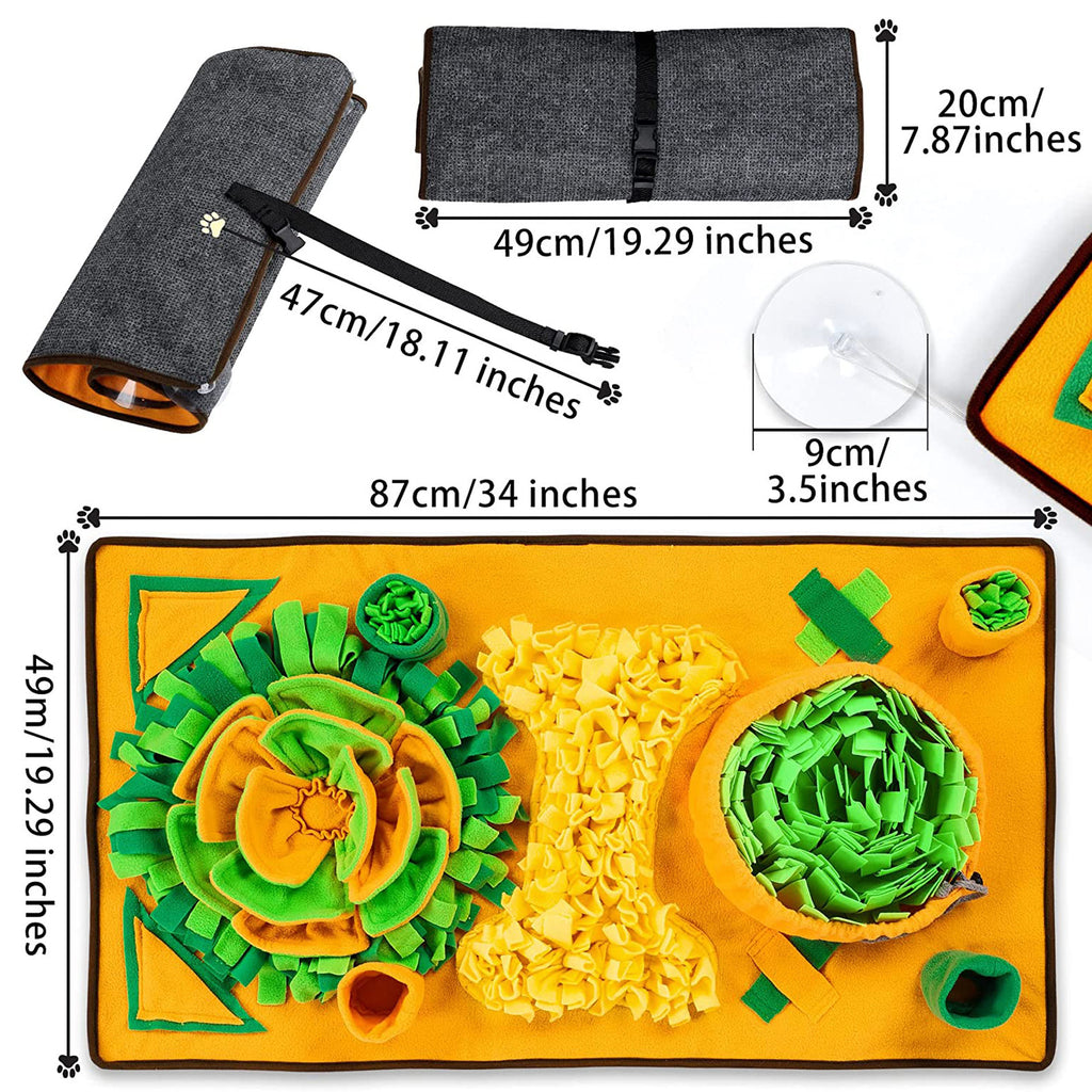The Sunflower Snuffle Mat