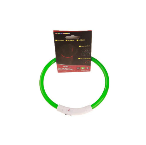 The Glow Collar in green