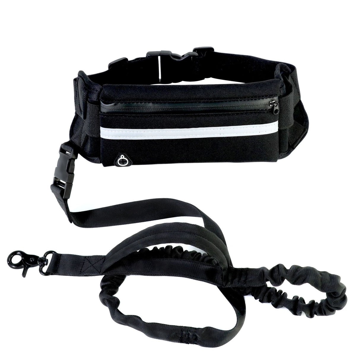 The Hands-Free Lead in black